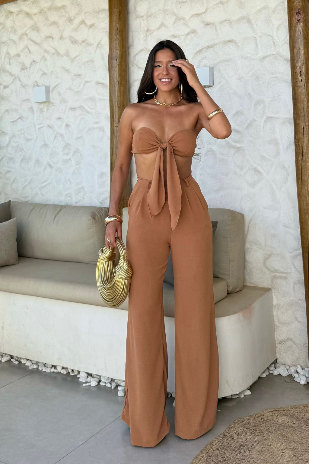 Conjunto Delux - Marrom