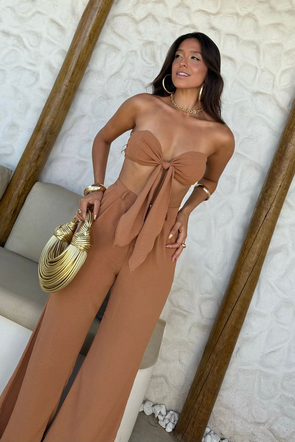 Conjunto Delux - Marrom