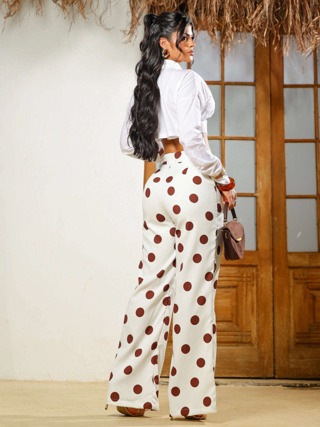 Calça Wide Leg - Branca