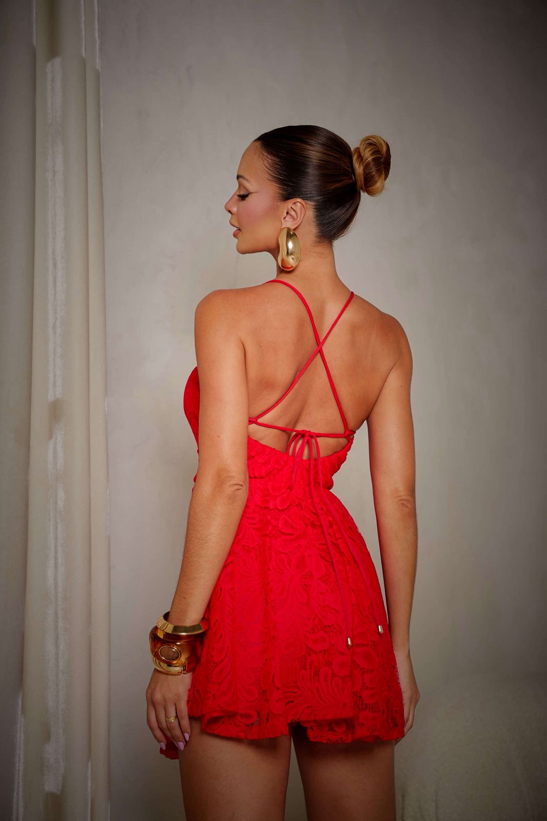 Macaquinho Mel - Vermelho