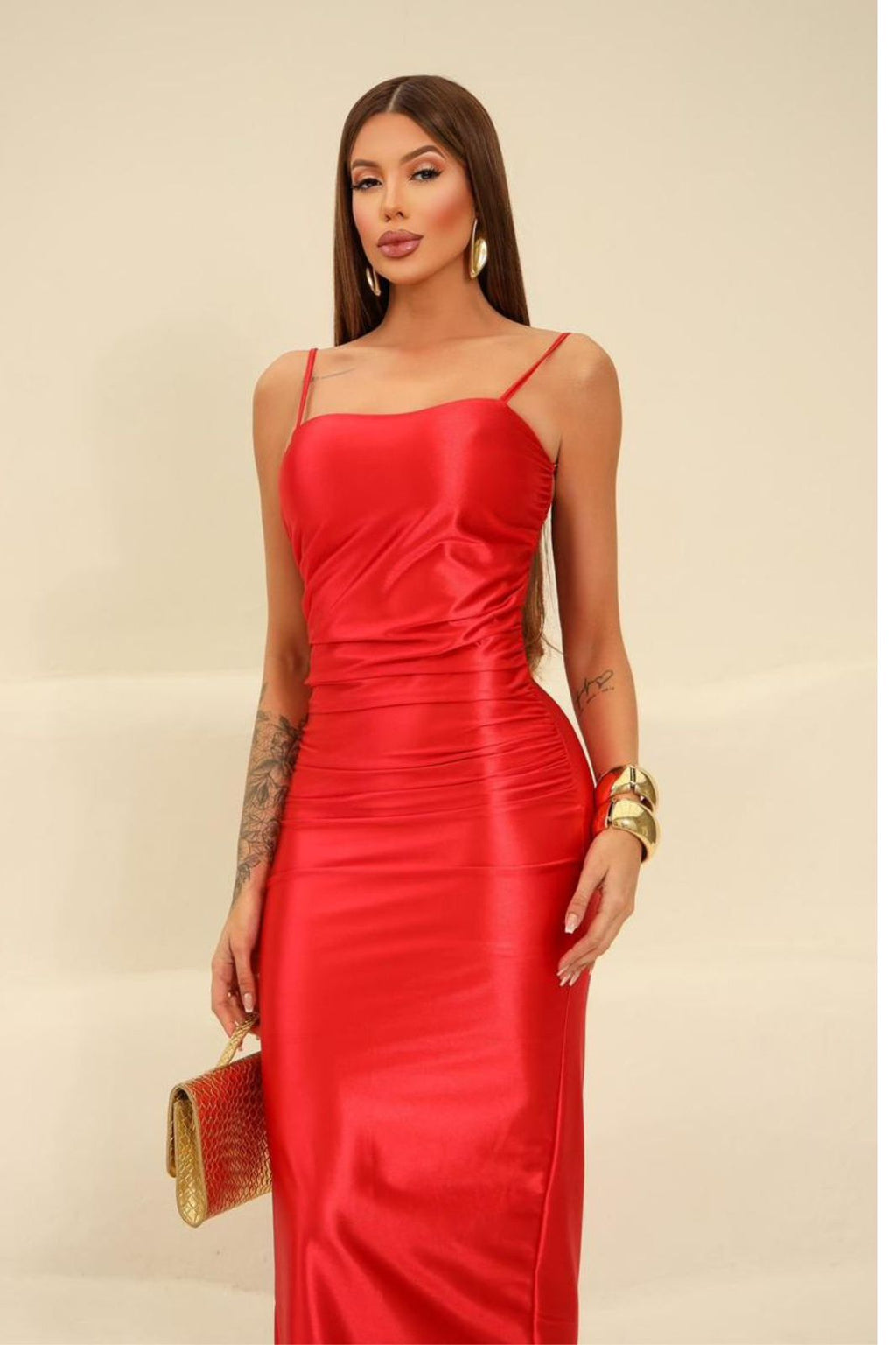 Vestido Elisa - Vermelho