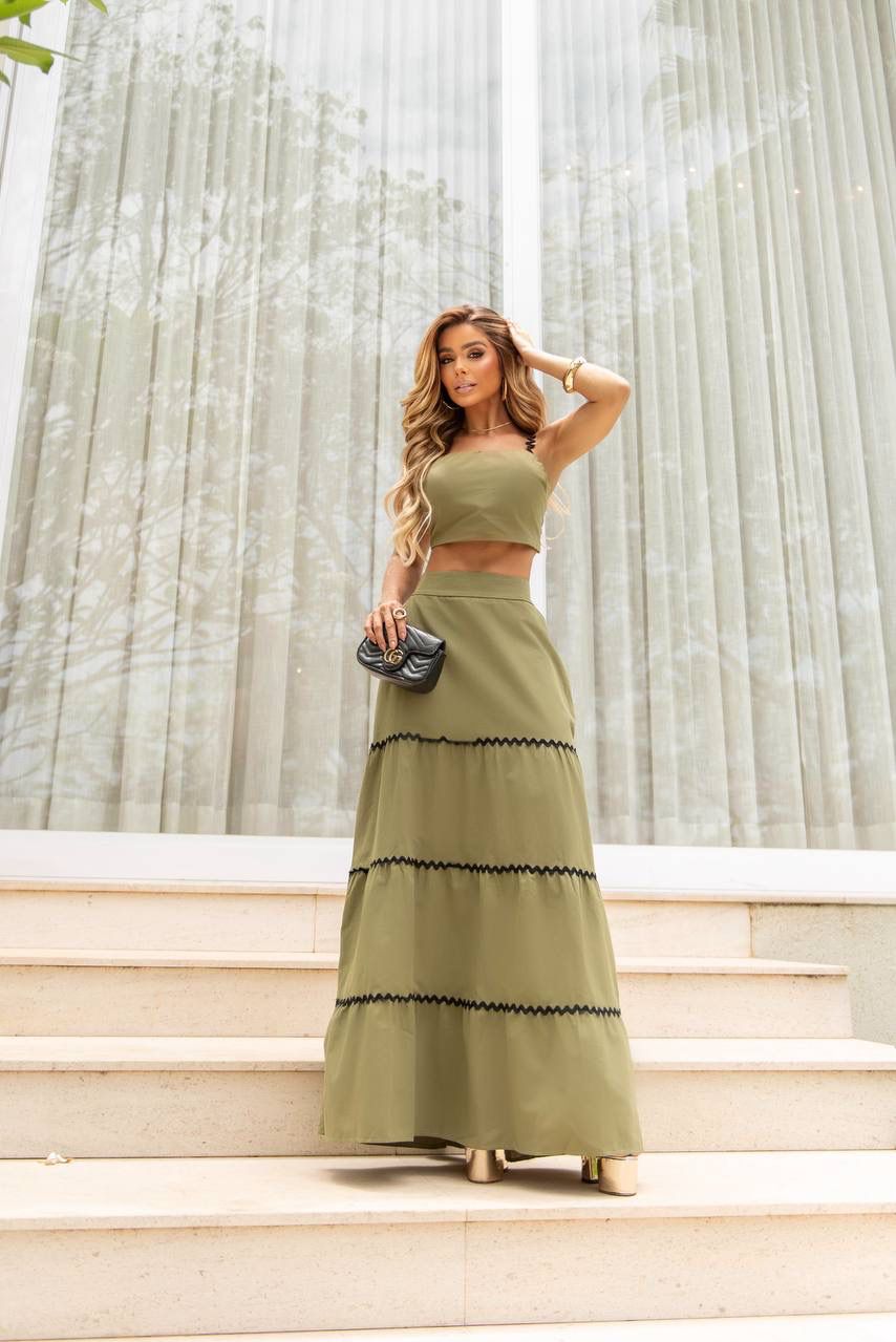 Conjunto Elisa - VERDE - Você Plena Butique